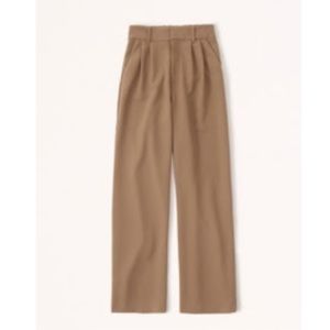 A&F Tailored Wide Leg Pants